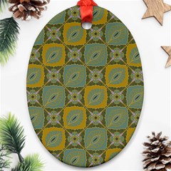 Batik-tradisional-01 Ornament (oval) by nateshop