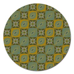 Batik-tradisional-01 Magnet 5  (round) by nateshop