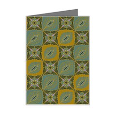 Batik-tradisional-01 Mini Greeting Card by nateshop