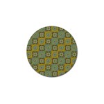 Batik-tradisional-01 Golf Ball Marker Front