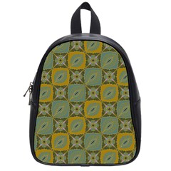 Batik-tradisional-01 School Bag (Small)