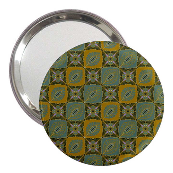 Batik-tradisional-01 3  Handbag Mirrors