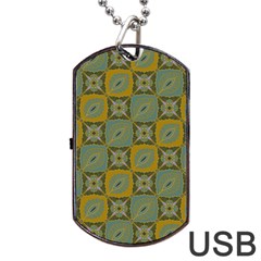 Batik-tradisional-01 Dog Tag Usb Flash (two Sides) by nateshop