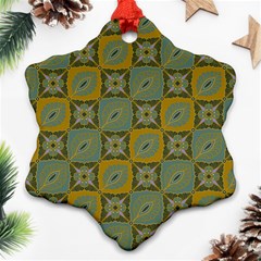 Batik-tradisional-01 Ornament (snowflake) by nateshop