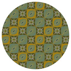 Batik-tradisional-01 Round Trivet by nateshop