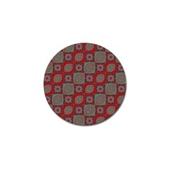 Batik-tradisional-02 Golf Ball Marker by nateshop