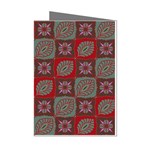 Batik-tradisional-02 Mini Greeting Cards (Pkg of 8) Left