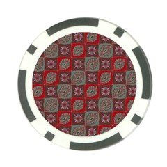 Batik-tradisional-02 Poker Chip Card Guard by nateshop