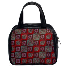 Batik-tradisional-02 Classic Handbag (two Sides) by nateshop