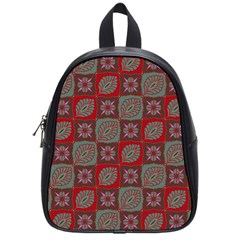 Batik-tradisional-02 School Bag (small) by nateshop