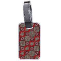 Batik-tradisional-02 Luggage Tag (two Sides) by nateshop