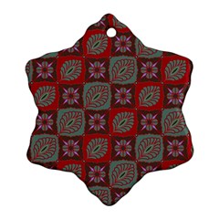 Batik-tradisional-02 Ornament (snowflake) by nateshop