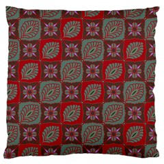 Batik-tradisional-02 Large Cushion Case (one Side) by nateshop