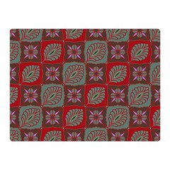 Batik-tradisional-02 Double Sided Flano Blanket (mini)  by nateshop