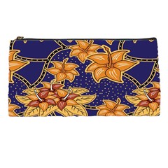 Seamless-pattern Floral Batik-vector Pencil Case by nateshop