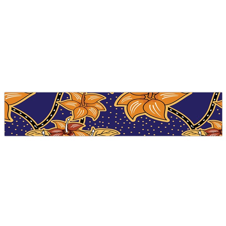 Seamless-pattern Floral Batik-vector Small Flano Scarf