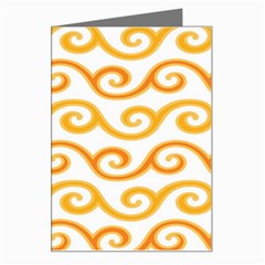 Seamless-pattern-ibatik-luxury-style-vector Greeting Card