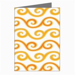 Seamless-pattern-ibatik-luxury-style-vector Greeting Cards (pkg Of 8) by nateshop