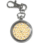 Seamless-pattern-ibatik-luxury-style-vector Key Chain Watches Front