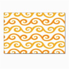 Seamless-pattern-ibatik-luxury-style-vector Postcard 4 x 6  (pkg Of 10) by nateshop