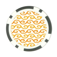 Seamless-pattern-ibatik-luxury-style-vector Poker Chip Card Guard