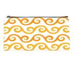 Seamless-pattern-ibatik-luxury-style-vector Pencil Case by nateshop