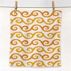 Seamless-pattern-ibatik-luxury-style-vector Face Towel by nateshop