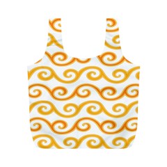 Seamless-pattern-ibatik-luxury-style-vector Full Print Recycle Bag (m) by nateshop