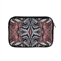 Pink Grey Repeats Symmetry Apple Macbook Pro 15  Zipper Case by kaleidomarblingart