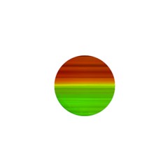 Orange And Green Blur Abstract Print 1  Mini Magnets by dflcprintsclothing