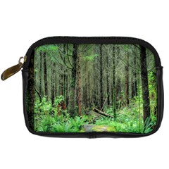 Forest Woods Nature Landscape Tree Digital Camera Leather Case by Celenk