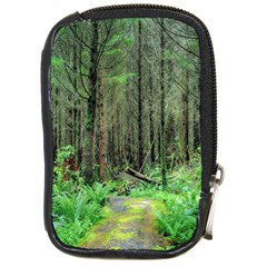 Forest Woods Nature Landscape Tree Compact Camera Leather Case by Celenk