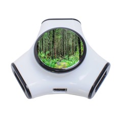 Forest Woods Nature Landscape Tree 3-port Usb Hub by Celenk