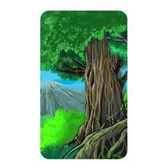 Green Forest Tropical Jungle Tree Wood Nature Memory Card Reader (rectangular) by Wegoenart