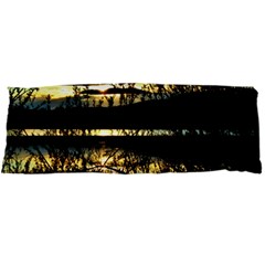 Forest Sunset Dusk Reflection Body Pillow Case Dakimakura (two Sides) by Wegoenart