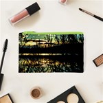 Forest Sunset Dusk Reflection Cosmetic Bag (XS) Front