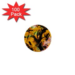 Japan Garden Color Tree Zen 1  Mini Buttons (100 Pack)  by Wegoenart