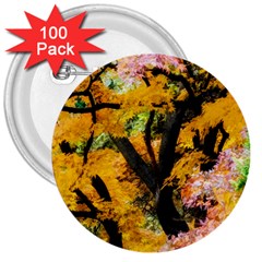 Japan Garden Color Tree Zen 3  Buttons (100 Pack)  by Wegoenart