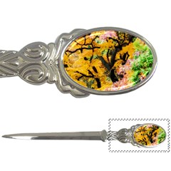 Japan Garden Color Tree Zen Letter Opener by Wegoenart