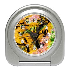 Japan Garden Color Tree Zen Travel Alarm Clock by Wegoenart