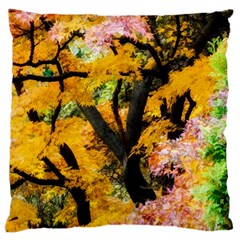 Japan Garden Color Tree Zen Standard Flano Cushion Case (two Sides) by Wegoenart