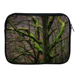 Tree Moss Forest Bark Wood Trunk Apple iPad 2/3/4 Zipper Cases Front