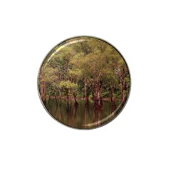 Landscape Jungle Reflection Nature Hat Clip Ball Marker (4 Pack) by Wegoenart