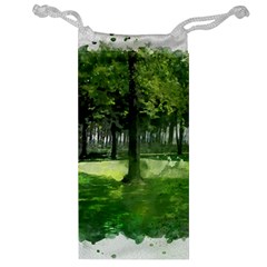 Beeches Trees Tree Lawn Forest Nature Jewelry Bag