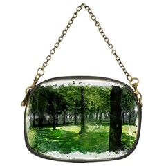 Beeches Trees Tree Lawn Forest Nature Chain Purse (one Side) by Wegoenart