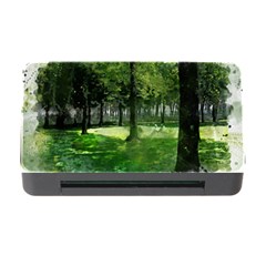 Beeches Trees Tree Lawn Forest Nature Memory Card Reader With Cf by Wegoenart