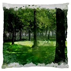 Beeches Trees Tree Lawn Forest Nature Standard Flano Cushion Case (two Sides)