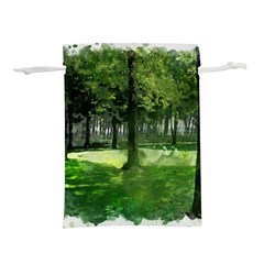 Beeches Trees Tree Lawn Forest Nature Lightweight Drawstring Pouch (s) by Wegoenart