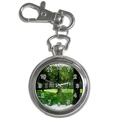 Beeches Trees Tree Lawn Forest Nature Key Chain Watches by Wegoenart