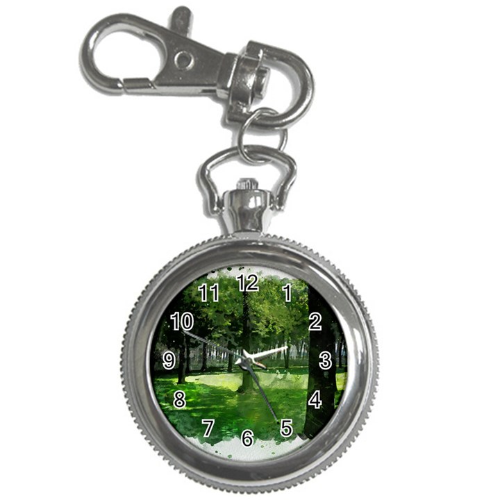 Beeches Trees Tree Lawn Forest Nature Key Chain Watches